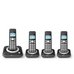 BT 3530 Cordless Telephone with Answering Machine – Quad